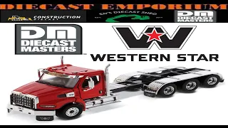 1 50 Scale Diecast Masters Western Star 49X SBFA Tridem Heavy Haul Tractor