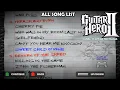 Download Lagu Guitar Hero 2 - SONG LIST / LISTA TODAS AS MUSICAS / SOUNDTRACK + BONUS MUSIC