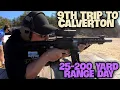 9TH TRIP TO CALVERTON SHOOTING RANGE DAY 25-200 YARDS TARGETS 308 22LR 9MM 223 5 56 AR-15 SNIPER