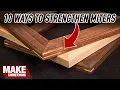 10 Ways to Reinforce Mitered Corners in Picture Frames
