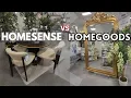 Which Store Sells The Best Home Decor Furniture HOMEGOODS VS HOMESENSE