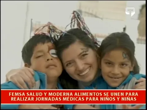 Femsa Salud y Moderna alimentos se unene para realizar jornadas médicas para niños y niñas