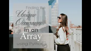 Odd Occurrence in Array Tutorial - Unique Element Explained Codility Test Python Learning