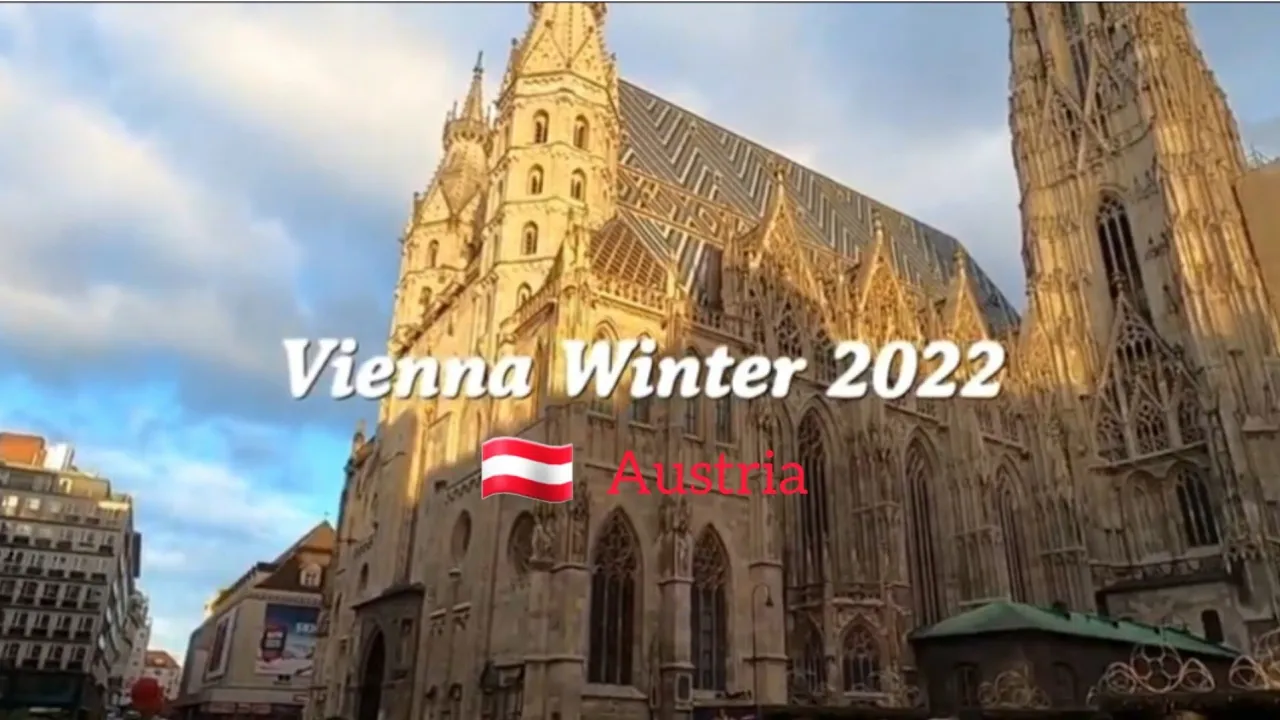 Vienna 🇦🇹 City Walking Tour 4K / Winter 2022