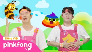 Tuyển tập Bài hát khóc nhè 💩 Cầu vồng vệ sinh 🌈 Sân chơi của Hoi | Pinkfong Nhạc Thiếu Nhi