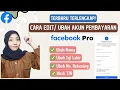 CARA EDIT AKUN PEMBAYARAN FACEBOOK PROFESIONAL / CARA MENGUBAH INFORMASI PEMBAYARAN FACEBOOK