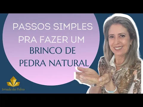 Download MP3 PRÁTICO E RÁPIDO: FAZENDO UM BRINCO DE PEDRA NATURAL