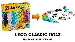 LEGO CLASSIC 11043 ideas Building instructions How to build