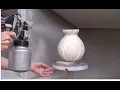 Beginning Ceramics Part 6 How to apply glaze with air gun