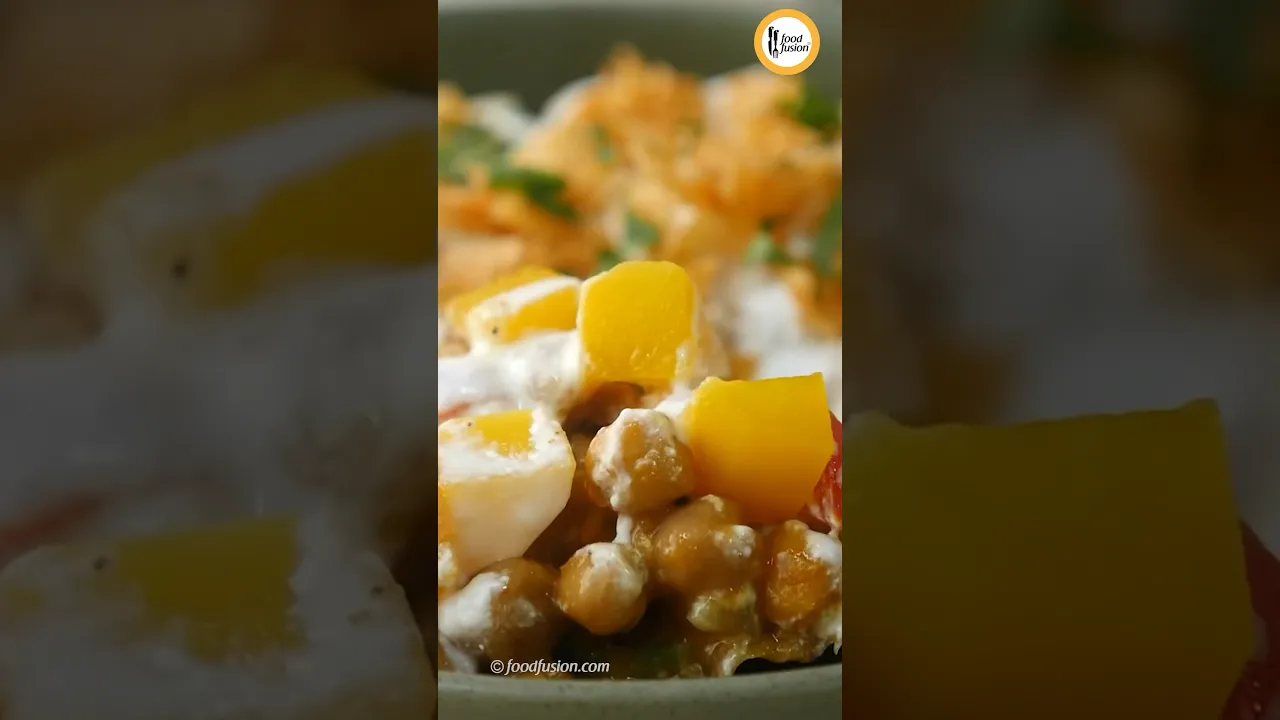 Special Dahi Chana Chaat- Short Recipe by Food Fusion