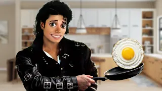 Michael Jackson Attempts Cooking!