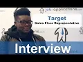 Target Interview - Sales Floor Representative