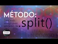 Que es split y como funciona este metodo De string a array facil