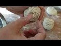How to wrap a 16 folded Baozi 16 fold make steamed bun Chinenese bun