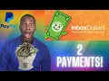 Inboxdollars Tutorial Cashout 2 Payments