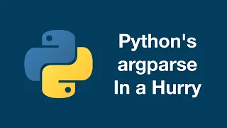 Python s argparse in a Hurry