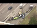 Northbound I-75 closed at Gratiot Avenue due to crash Dec 17 2019