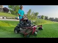 Mowing Vlog Cutting Wet Grass