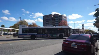 CTA Bus Cumberland bound LFS Gen-4 8235 Rt 81W leaving Jefferson Park