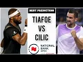 Frances Tiafoe vs Marin Cilic National Bank Open 2026 Tennis Prediction Today