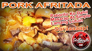 Pork Afritada.. Niluto Ko Laang Maiulam Mga Kabayan.. Paborito Ko At Simple Laang Lutuin..