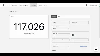 Dashboarding - Sensor data visualization