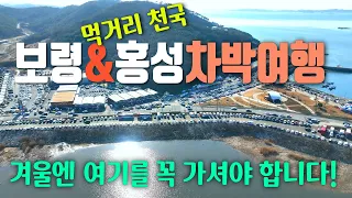 지금 바로 가셔야합니다! 보령 홍성 차박여행 베스트5 / 천북굴단지 / 보령 우유창고 / 학성리 공룡발자국화석산지 / 오천항 / 충청수영성 / 남당항차박 / 차박여행 썸네일