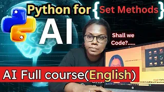 Day 11 Part 2 - Python Set Methods Operations Hands-on AI Course in English