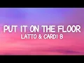 Lagu Latto - Put It On The Floor (Lyrics) ft. Cardi B