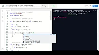 array type int is not assignable
