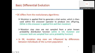 Differential Evolution by Dr Jagdish Chand Bansal