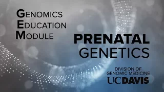 Genomic Education Module GEM Prenatal Genetics