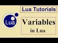 Lua Programming Tutorials - 3