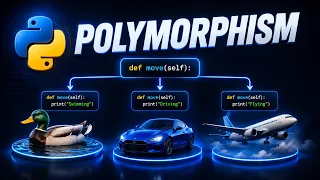 Polymorphism in Python Method Overriding Duck Typing Operator Overloading OOPs Part 3