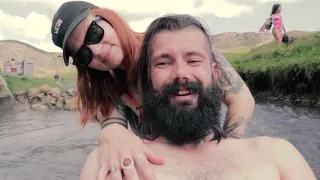 Best Hot Spring in Iceland and it’s FREE – Vanlife Iceland 2