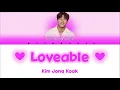 Download Lagu Kim Jong Kook –Loveable (사랑스러워) [color coded lyrics Eng/Rom/Han/가사]