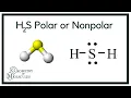 Is H2S Polar or Nonpolar Dihydrogen Sulfide