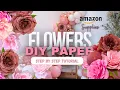 DIY Party Decorations - Giant PAPER Flowers