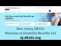 Welcome to New Jersey Disability Benefits 101