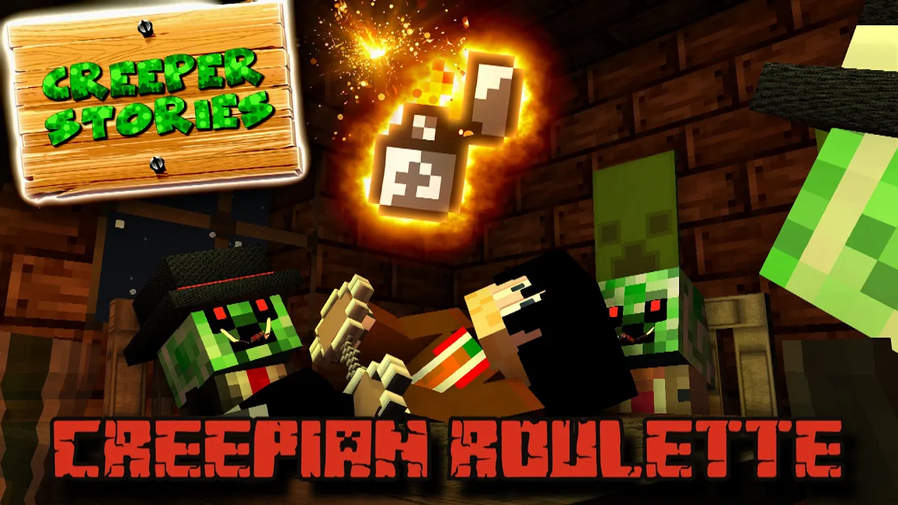 Court-Métrage : Le Slender d'Halloween (Minecraft Animation)