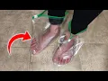 Put PLASTIC BAGS on Your FEET — This Trick Actually Works!