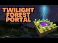 How to Make The Twilight Forest Portal in Minecraft