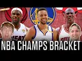 NBA Champions Bracket 17 Warriors or 96 Bulls GOAT Team Who s best champ of 2020s Nerd Sesh