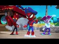 Spidey Pirates vs Green Goblin | "Webs Ahoy" Song 🎶 🏴‍☠️ | Spidey and his Amazing Friends @disneyjr​