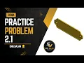 solidworks - CSWA Practice Problem 2 1