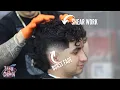 How To Do a Burst Fade With Shear Work on Top Barber Tutorial