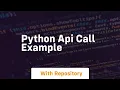 python api call example