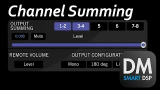 Channel Summing Guide DM Smart App 