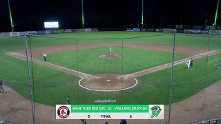 Welland Jackfish vs Brantford Red Sox
