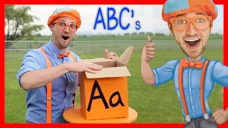 Learn The Alphabet With Blippi ABC Letter Boxes 